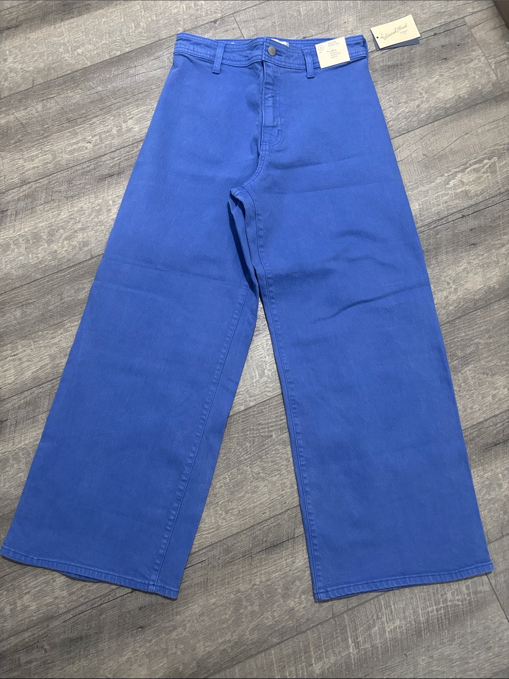 Universal Thread Wide Leg Pants in Bright Blue
